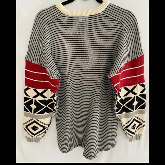 NWT Free People We the Free Football Sweater MSRP$148 - Picture 4 of 5
